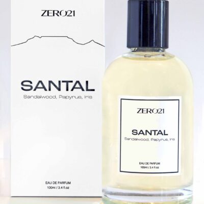 santal. Zero21 Cpt fragrance. Local cape town fragrance. Unisex scent. Sandalwood notes perfume.